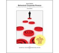 Behavioral Corporate Finance by Hersh Shefrin Shefrin, (Auteur)