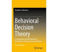 Behavioral Decision Theory