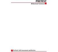 Behavioral Sciences Pretest SelfAssessment and Review by Michael H. Ebert Ebert, Michael H. (Auteur)