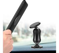 Beheart Support Voiture Magnétique Support Téléphone Voiture Universel,Magnétisme à Double Tête pour iPhone X/8/7/6 Samsung Note8/S8,iPad Galaxy Tab et les autres Smartphones Tablettes (Noir)