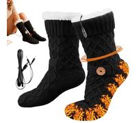 Beheizte Socken Für Männer - USB-aufladbarer Fußwärmer,Aufladbare Heizsocken | Für Männer, Frauen, Familie Freunde, Ski, Snowboarding, Wintersport Aktivitäten, Outdoor Zuhause