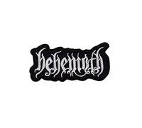 Behemoth Death Metal Silver Écusson Patch en fer brodé sur accessoire