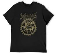 Behemoth Goat Inverted Cross T-Shirt Casual Graphic Comfortable Tees Black XXL
