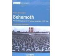 Behemoth : Pensamiento Y Acción En El Nacional-Socialismo, 1933-1944 - Franz Neumann Franz Neumann (Auteur)