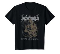 Behemoth Post God Nirvana T-Shirt, Enfant, Noir, 3 Ans