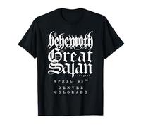 Behemoth The Godless IV Tour Denver T-Shirt