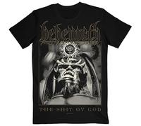 Behemoth The Shit ov God - Cover Homme T-Shirt Manches Courtes Noir L