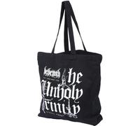 Behemoth Unholy Stack Tote- The Unholy Trinity Tour 2025 Indifférent Sac en Tissu Noir 100% Coton