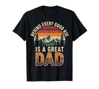 Behind Every Good Kid is A Great Dad Être Parent Fier T-Shirt