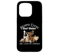 Behind Every Good Woman are a lot of Animals Farm Country Coque pour iPhone 15 Pro
