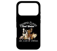 Behind Every Good Woman are a lot of Animals Farm Country Coque pour iPhone 17 Pro