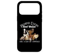 Behind Every Good Woman are a lot of Animals Farm Country Coque pour iPhone 17 Pro Max