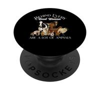 Behind Every Good Woman are a lot of Animals Farm Country PopSockets PopGrip Adhésif