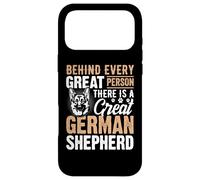 Behind Every Great Person There is A Great German Shepherd Coque pour iPhone 17 Pro Max
