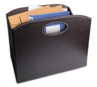 Behogan 35 x 19 x 27 cm Porte-revues pliable avec poignée pour bureau, maison et salon