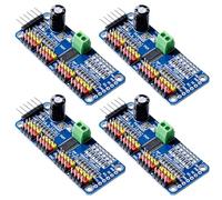 Behogan 4pcs PWM Servo Motor Driver:16 canaux I2C Module PCA9685 Servo Driver,12 bits PWM Controller,Robotik Control Module de contrôle pour Robot Contrôle Electronic Expansion Sector