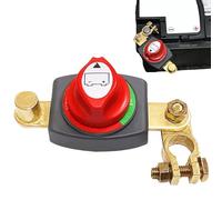 Behogan Disjoncteur de batterie 12 V-24 V, Interrupteur de batterie pour voiture, camping-car et bateau