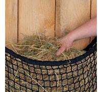 Behogan Lot de 2 filets à foin pour chevaux - 60 x 90 cm - Filet à foin Farming avec 4 mousquetons - Filet à foin pour chevaux - Maille fine - Capacité : 8 kg - Sac à foin - Le temps d'alimentation