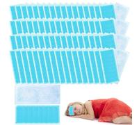Behogan Lot de 50 pansements rafraîchissants en gel pour les problèmes de fièvre et de migraines, maux de tête, pour adultes et enfants