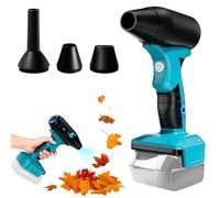 Behogan Souffleur électrique sans fil pour batterie Makita 18 V, 130 000 tr/min, souffleur électrique portable avec buse et tube d'extension, souffleur à feuilles, mini souffleur à sec, souffleur