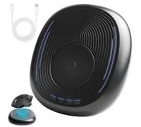 Behogan Souris Jiggler - Souris portable - USB - Avec Plug ON/OFF et intervalle réglable pour ordinateur de bureau à domicile - Pour ordinateur, ordinateur portable, PC, maison, bureau - Simulez le