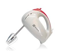 BEHOME Batteur électrique pour gâteaux et pâte | Fouets à monter avec crochets à pétrir inclus |Batteur électrique de cuisine 150 W et 5 vitesses de réglage