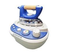 BEHOME Fer à Repasser à Vapeur continue avec Chaudière 2200 W, réservoir 1 L, manomètre pour contrôler la vapeur, 3 bars, silencieux, adapté aux tissus délicats, cruche intégrée et poignée anti-brûlur