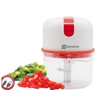 BEHOME Hachoir Électrique Rechargeable USB Sans Fil, Mixeur Hachoir de Cuisine avec capacité 250 ml, Mini Hachoir Automatique pour Oignons, Ail, Viande, Légumes