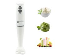 BEHOME Mixeur plongeant 250 Watt | Minipimer Mixeur avec lame en acier et tige lavable | Vitesse réglable, Mixeur ergonomique