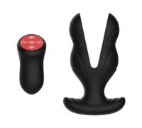 BeHorny anal plug in silicone high puissance with telecommande and electro fonction