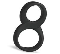 BeHorny Anneau pénien, anneaux doubles à 8 boules