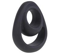 BeHorny Anneau pénien avec séparateur de pénis et de sac pour une action dure comme le roc