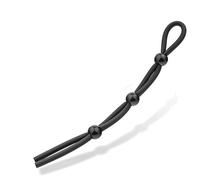 BeHorny Anneau pénien, design triple lasso réglable, silicone