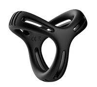 BeHorny Anneau pénien triple noir, enveloppe le pénis et le scrotum