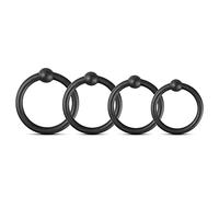 BeHorny Ensemble de 4 anneaux péniens, style gland