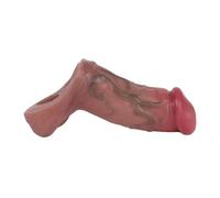 BeHorny Gaine pénienne en silicone liquide, manchon hyperréaliste