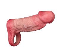 BeHorny Gaine pénienne en silicone liquide, manchon hyperréaliste