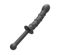 BeHorny Gode anal/vaginal en silicone avec perles anales et vibromasseur