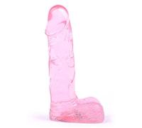 BeHorny Gode Pénis Long et Épais Réaliste, Rose