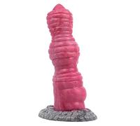 BeHorny Gode Sex Toy, Gode Alien/Dragon en Silicone Liquide avec Ventouse
