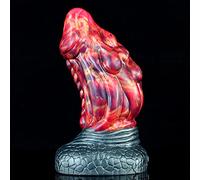 BeHorny Gode Sex Toy, Gode Animaux/Alien/Dragon en Silicone Liquide avec Ventouse