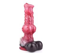 BeHorny Gode Sex Toy, Gode Animaux/Alien/Dragon en Silicone Liquide avec Ventouse