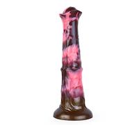 BeHorny Gode Sex Toy, Gode Animaux/Cheval/Dragon en Silicone Liquide avec Ventouse