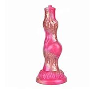 BeHorny Gode Sex Toy, Gode Fantaisie en Silicone Liquide avec Ventouse