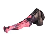 BeHorny Gode Sex Toy, Gode Fantaisie en Silicone Liquide avec Ventouse