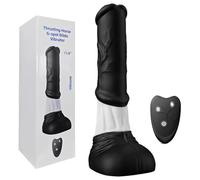 BeHorny Gode vibrant en silicone liquide, modèle Fantaisie, modes de vibration