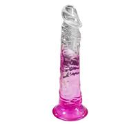 BeHorny Godemichet pénis réaliste à ventouse - Couleur rose - Compatible avec harnais