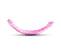 BeHorny Godemichet réaliste extra long à double extrémité 45 cm