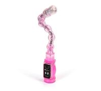 BeHorny Jouet anal vibrant flexible multi-vitesse/fonction, rose