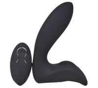 BeHorny Masseur de Prostate - Mega-Power 10 Vitesses sans Fil, Télécommande avec Fonction Power Boost, 100 g
